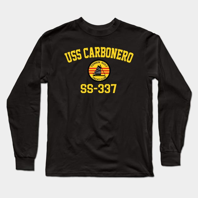 USS Carbonero SS-337 Long Sleeve T-Shirt by Tonkin Gulf Yacht Club